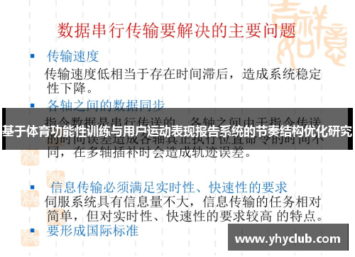 基于体育功能性训练与用户运动表现报告系统的节奏结构优化研究